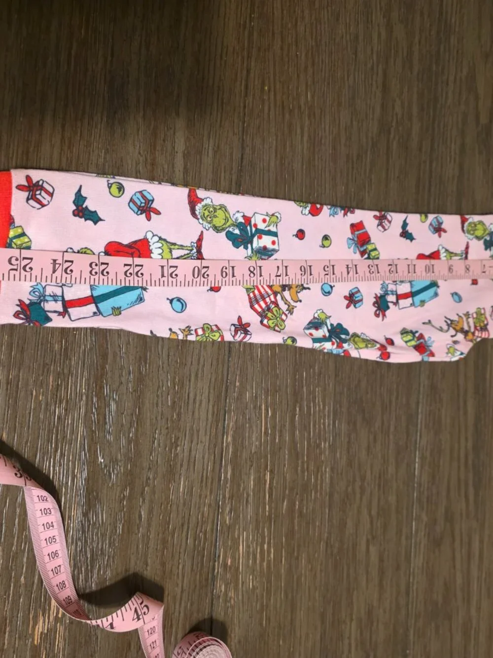 Grinch Girls Christmas Pajama Set NWT Size 6 3 Piece Holiday Pjs